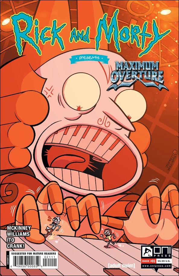 Rick And Morty Presents: Maximum Overture issue 1 Jarrett Williams & Andrew Dalhouse Cover