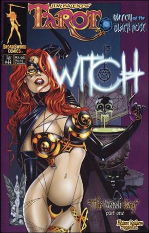 Tarot: Witch of the Black Rose issue 44 Purple Background Cover
