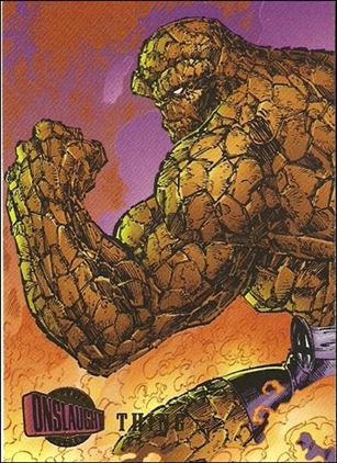 Marvel Ultra: Onslaught (Base Set) card 98 Thing