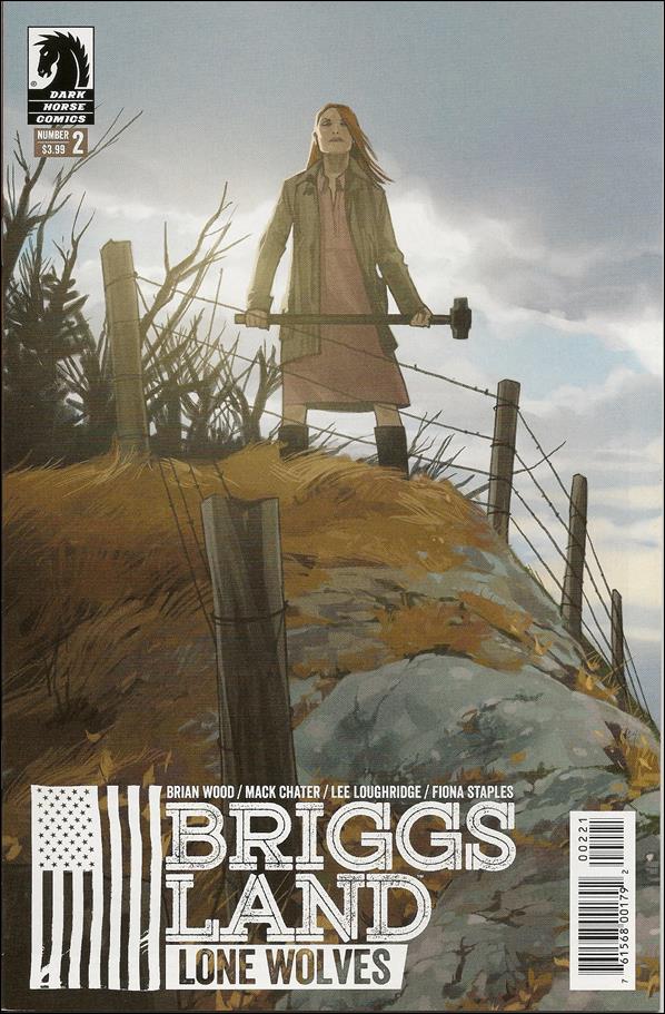 Briggs Land: Lone Wolves issue 2-B Fiona Staples Cover