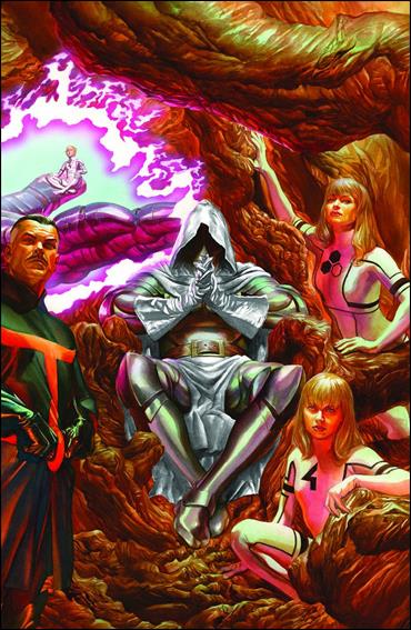 Secret Wars issue 4-M Alex Ross Virgin Cover (2nd Printing)