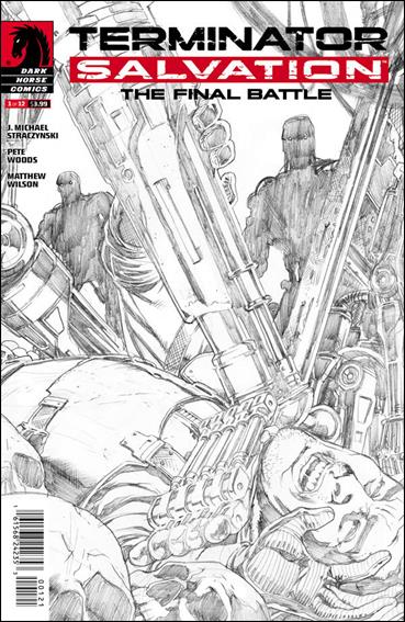Terminator Salvation: The Final Battle issue 1-B Sketch 1:25 Cover