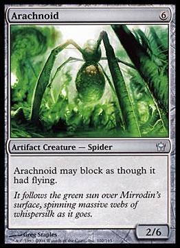 Magic the Gathering: Fifth Dawn (Base Set) card 102 Arachnoid