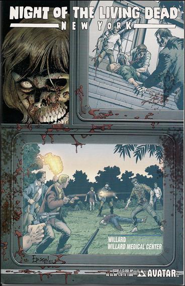 Night of the Living Dead: New York issue 1-H Close-Up Cover 1/500