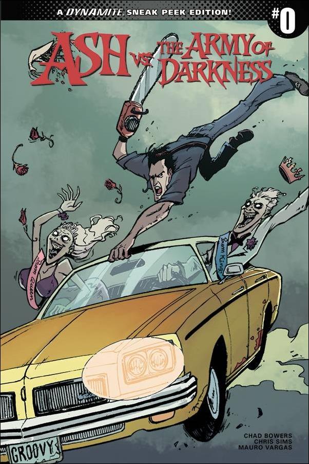 Ash vs. the Army of Darkness issue 0-C Mauro Vargas 1:20 Cover