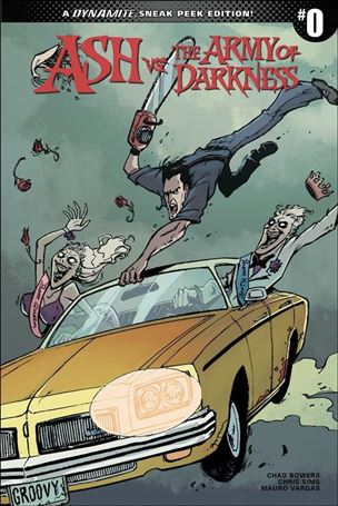 Ash vs. the Army of Darkness issue 0-C Mauro Vargas 1:20 Cover