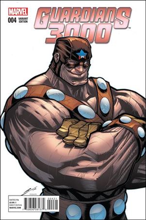 Guardians 3000 issue 4-B Gerardo Sandoval 1:25 Cover