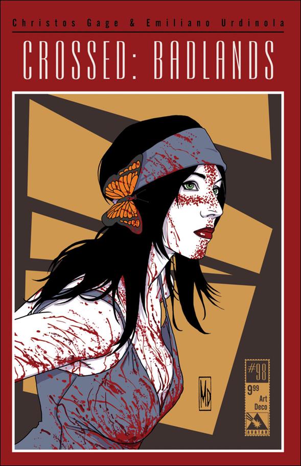 Crossed: Badlands issue 98-D Art Deco Cover