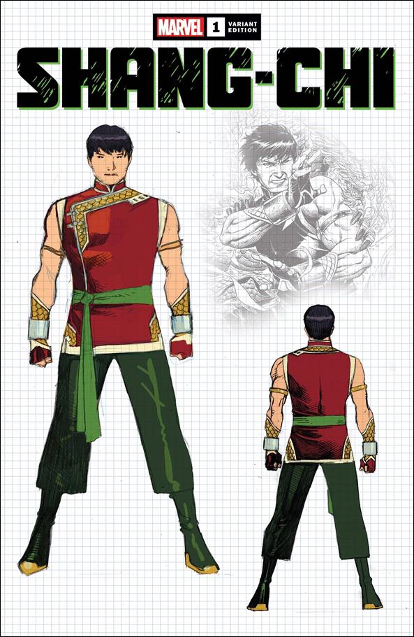 Shang-Chi (2020) issue 1-H Jim Cheung 1:10 Design Cover