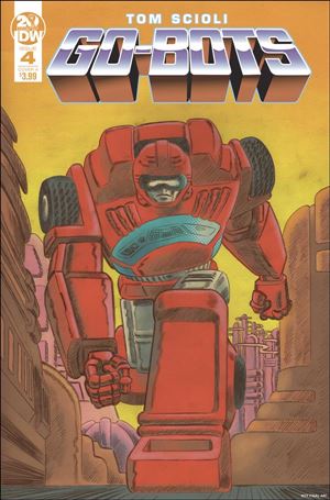 Go-Bots issue 4 Tom Scioli Cover