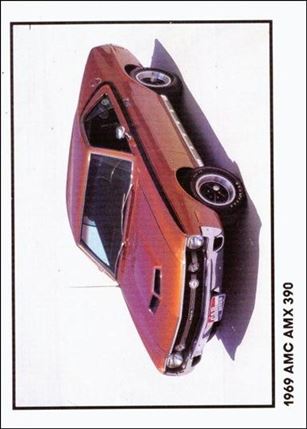 Muscle Cars (Base Set) card 12 1969 AMC AMX 390
