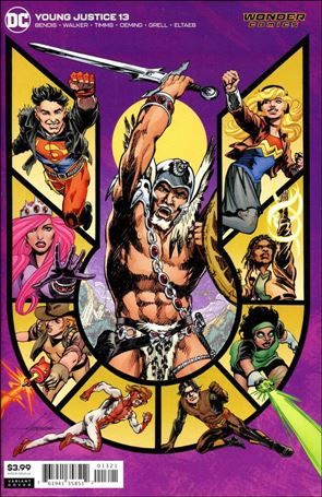 Young Justice (2019) issue 13-B Mike Grell Cover