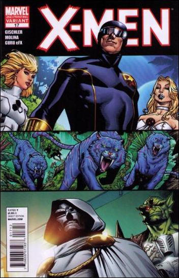 X-Men (2010) issue 17-C Jorge Molina Cover (2nd Printing)