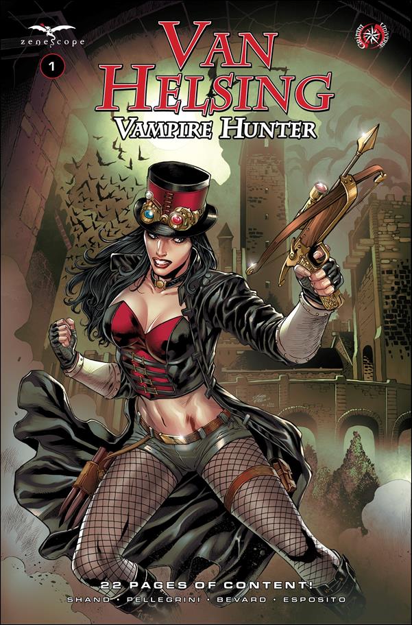 Van Helsing: Vampire Hunter issue 1 Igor Vitorino Cover
