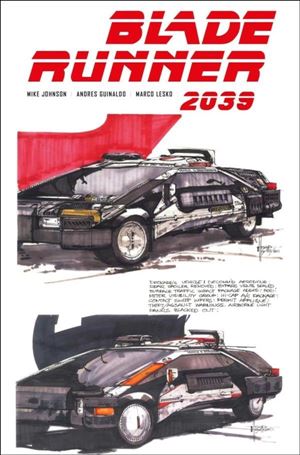 Blade Runner 2039 issue 1-C Syd Mead Cover