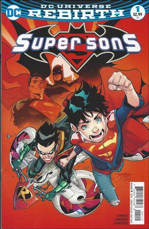 Super Sons issue 1-C Jorge Jimenez Cover (2nd Printing)
