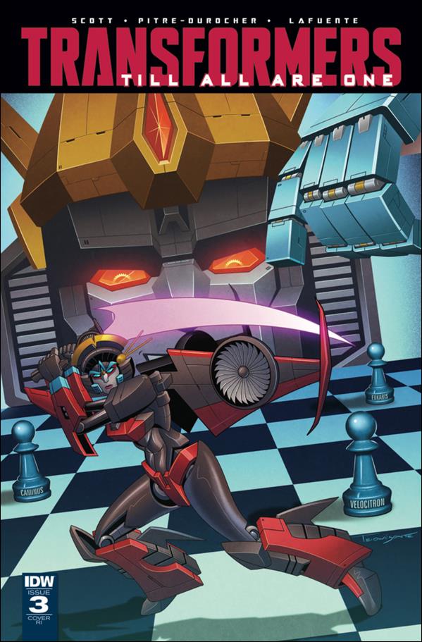 Transformers: Till All Are One issue 3-C Thomas Deer 1:10 Cover