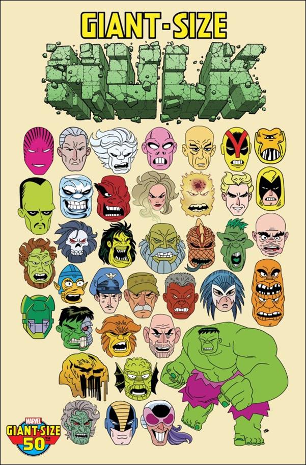 Giant-Size Hulk (2024) issue 1-C Dave Bardin Deadly Foes Cover