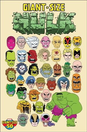 Giant-Size Hulk (2024) issue 1-C Dave Bardin Deadly Foes Cover