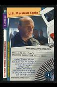 X-Files: The Truth Is Out There (Base Set) card XF97-0208v2 U.S. Marshall Tapia