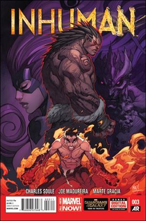 Inhuman issue 3 Joe Madureira Cover