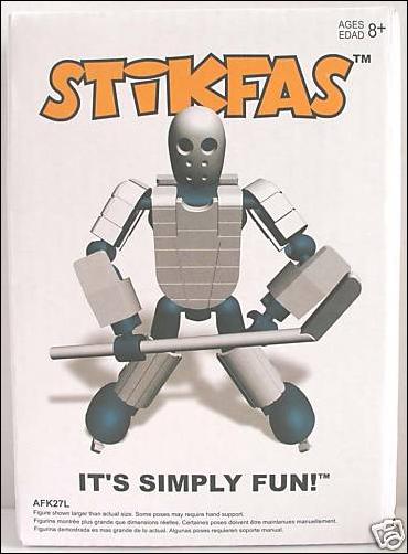 Stikfas Lite Pack figure AFK27L-B G2 Alpha Male Hockey (Teal)