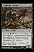 Magic the Gathering: Planechase (Base Set) card 26 Dregscape Zombie