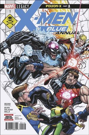 X-Men: Blue Annual issue 1-E Nick Bradshaw Cover (2nd Printing)