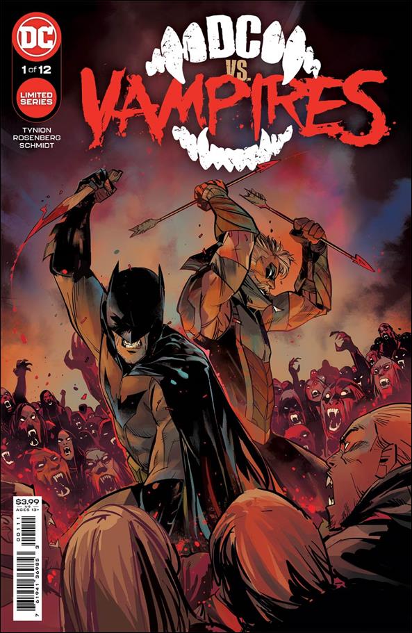 DC vs Vampires issue 1 Otto Schmidt Cover