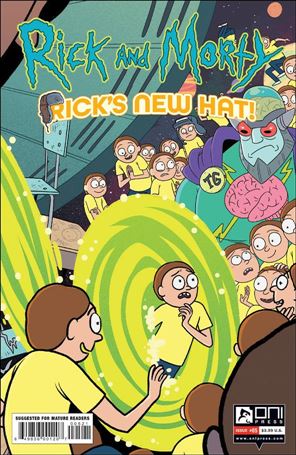Rick and Morty: Rick's New Hat issue 5-B Sarah Stern Cover