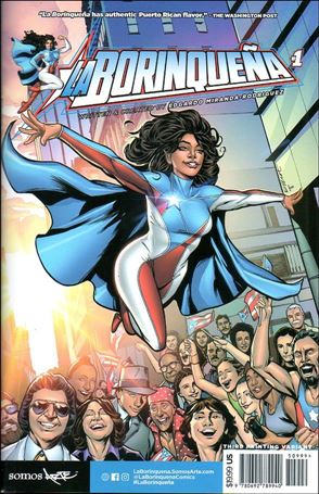 La Borinqueña issue 1-C Third Printing Variant