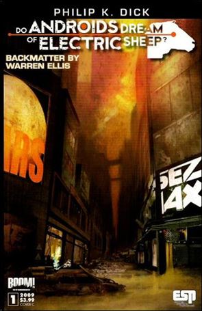 Do Androids Dream of Electric Sheep? issue 1-C Scott Keating Cover