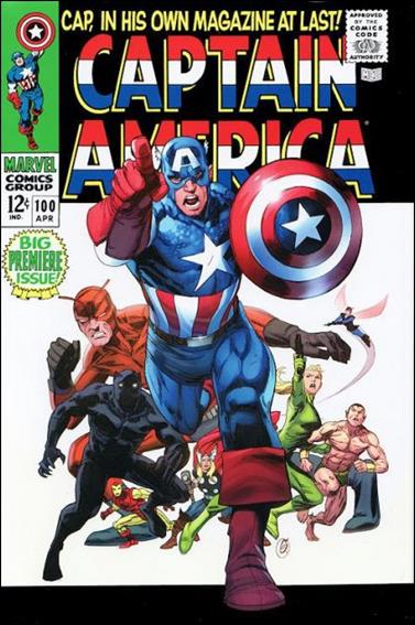 Captain America Omnibus issue 1 Ron Garney Cover