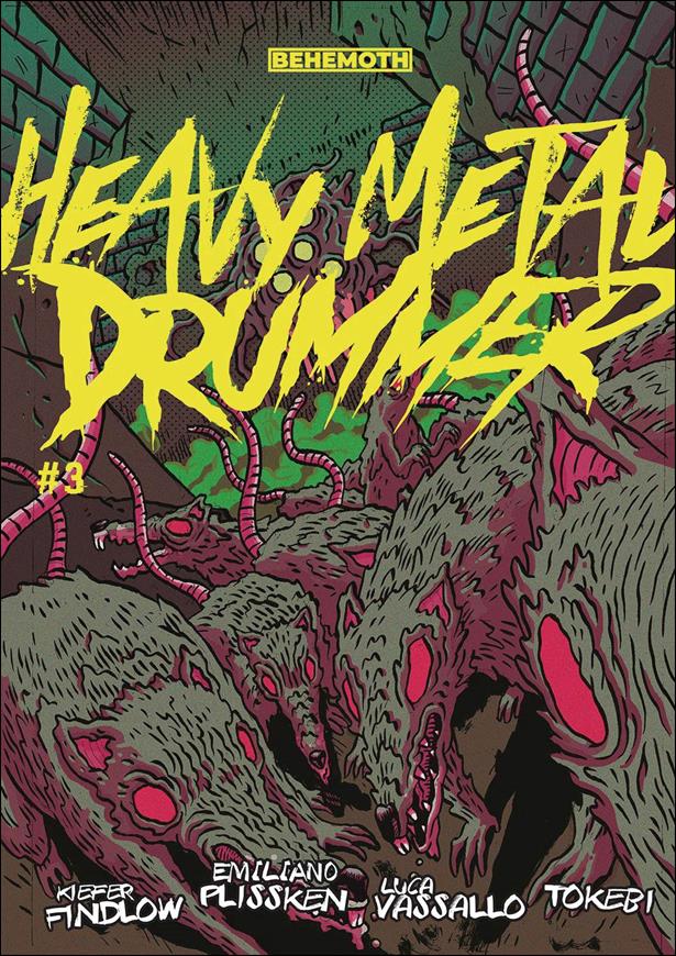 Heavy Metal Drummer issue 3-C Rats Cover