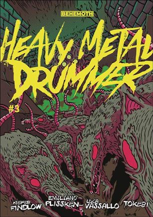 Heavy Metal Drummer issue 3-C Rats Cover
