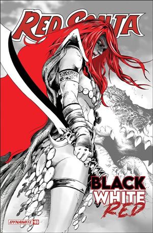 Red Sonja: Black White Red issue 3-C Jonathan Lau Cover