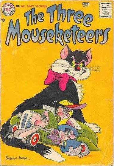 Three Mouseketeers (1956) issue 7