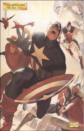 Marvel Master Prints: Series 1 (Base Set) card nn-3 The Avengers