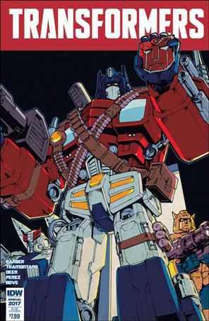 Transformers Annual issue 2017-B Andrew Griffith Subscription Cover