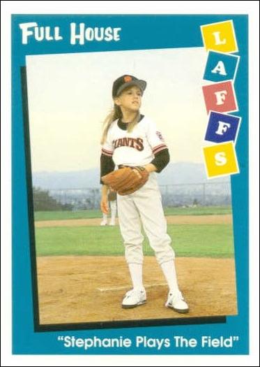 Laffs (Base Set) card 25 "Stephanie Plays the Field"