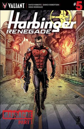 Harbinger: Renegade issue 5 Darick Robertson Cover