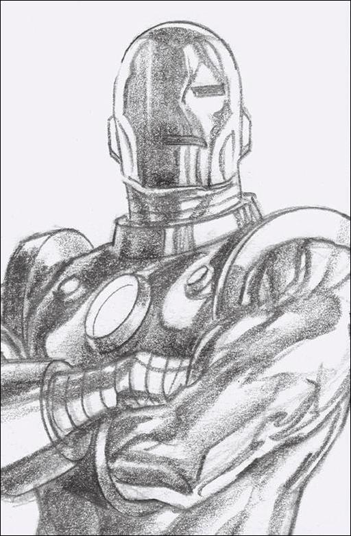 Iron Man (2020) issue 1-H Alex Ross 1:100 Timeless Virgin Sketch Cover
