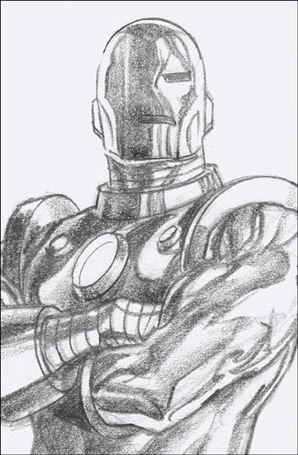 Iron Man (2020) issue 1-H Alex Ross 1:100 Timeless Virgin Sketch Cover