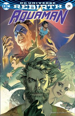 Aquaman (2016) issue 29-B Joshua Middleton Cover