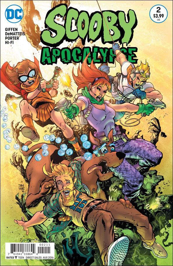 Scooby Apocalypse issue 2 Jim Lee Cover