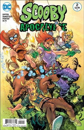 Scooby Apocalypse issue 2 Jim Lee Cover
