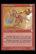 Magic the Gathering: Mercadian Masques (Base Set) card 188 Flailing Ogre