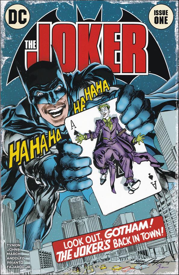 Joker (2021) issue 1-G Neal Adams State of Comics Cover