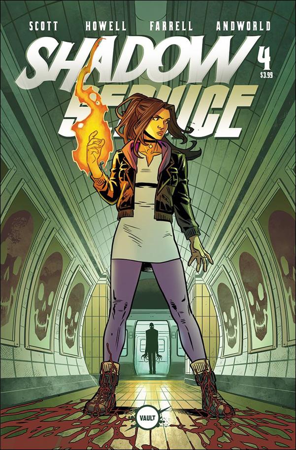 Shadow Service issue 4-B Rebekah Isaacs Cover
