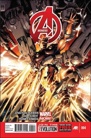 Avengers (2013) issue 4 Dustin Weaver Cover